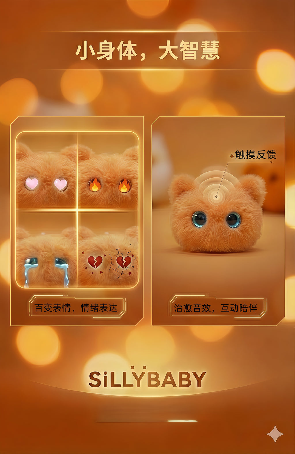 好奇猫卷卷（橙）