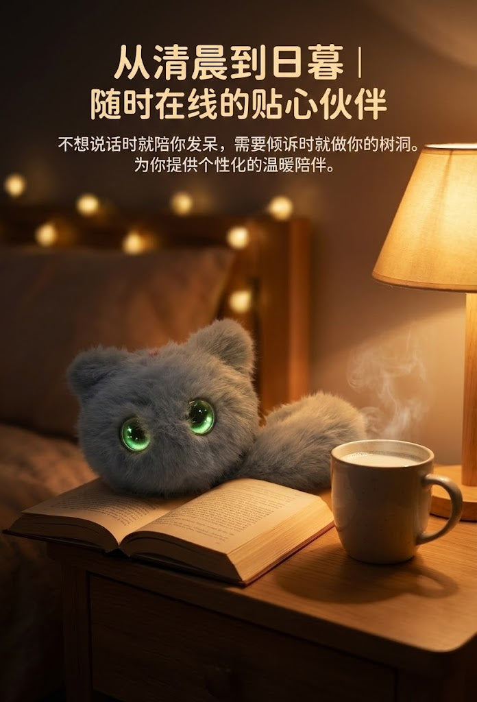 好奇猫躺躺（灰）