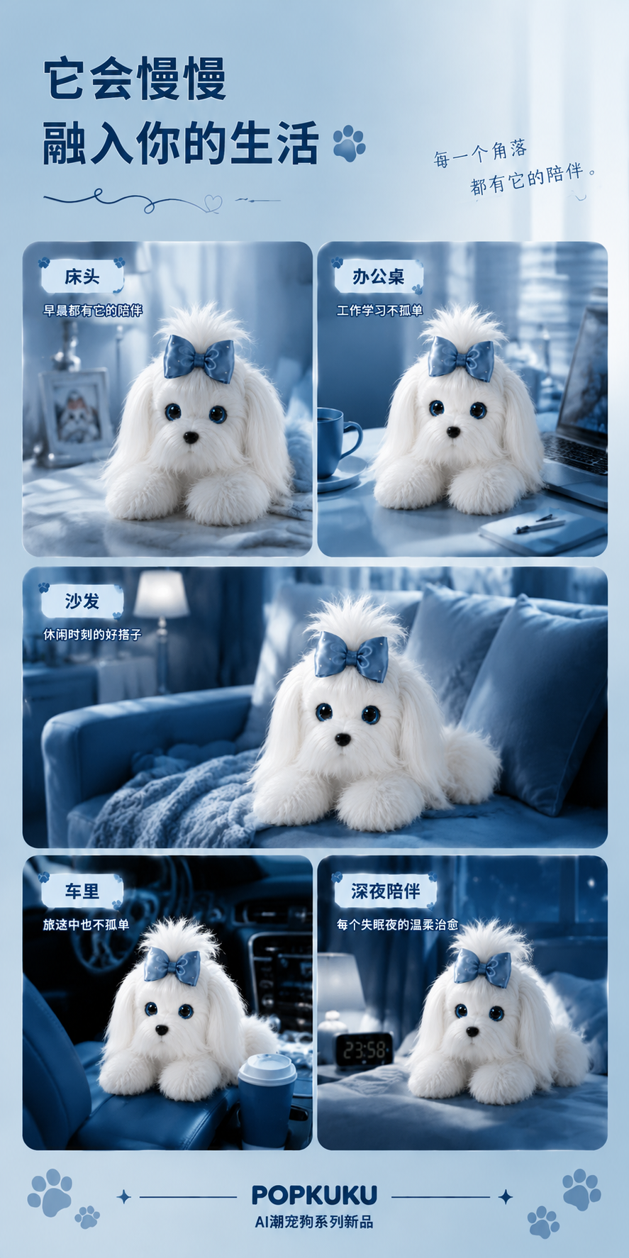AI潦草狗（蓝）