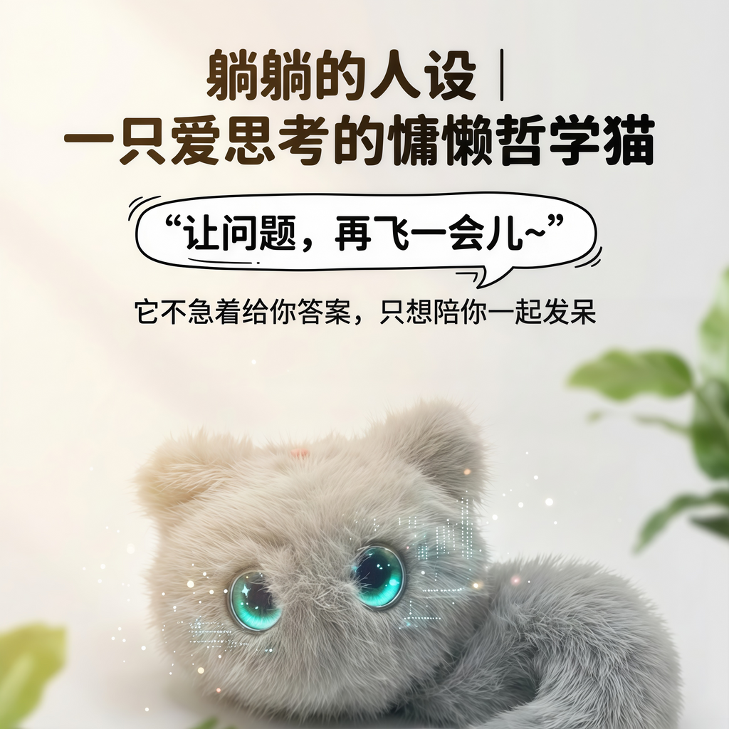 好奇猫躺躺（灰）